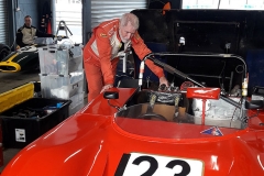 Warming-up-the-Flintstone-Lotus-at-Phillip-Island-lr