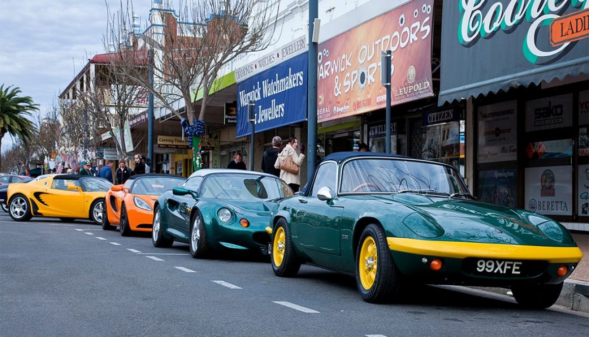 Lotus display in the street