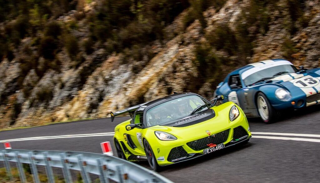 Tony and Sandra overtaking up Queenstown By Angryman Photography